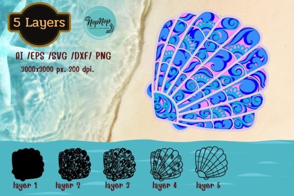3D Layered Sea Shells V3: A Designer's Review