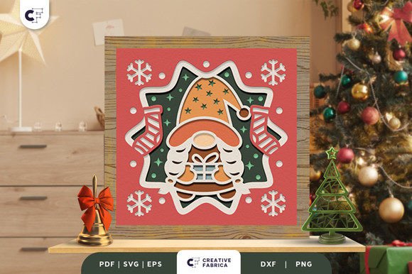Braided Gnome 3D Shadow Box SVG Review