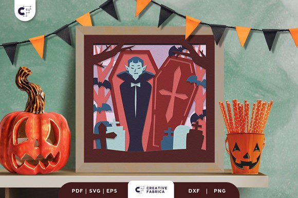 Halloween Vampire 3D SVG Review