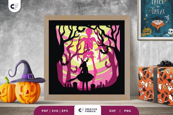 Night Forest 3D Light Box Paper Cut SVG Review