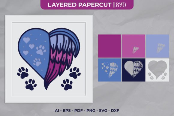 Pet Memorial 3D Shadow Box SVG Review