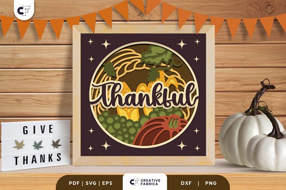 Review: Fall Harvest Cornucopias 3D Light Box