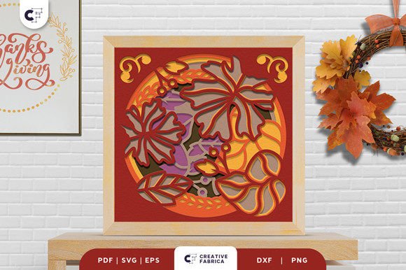 Review: Fall Leaves Mandala 3D Paper Cut SVG for Seasonal Sales