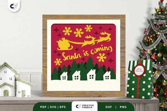 Santa is Coming 3D SVG: A Crafter’s Review