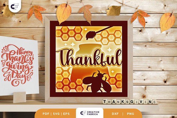 Thanksgiving Honey Jar 3D Light Box Review